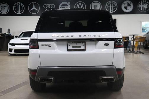 WHITE 2021 Land Rover Range Rover Sport SE