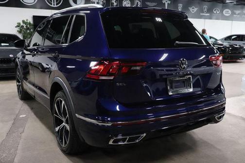 Atlantic Blue Metallic 2022 Volkswagen Tiguan 2.0T SEL R-Line 4MOTION