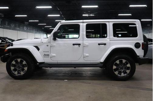 Bright White 2023 Jeep Wrangler 4-Door Sahara