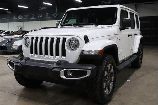 Bright White 2023 Jeep Wrangler 4-Door Sahara
