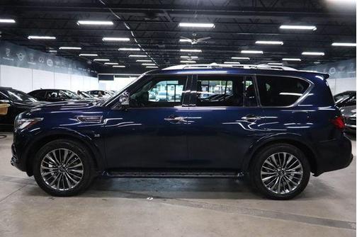 Hermosa Blue 2019 INFINITI QX80 Luxe
