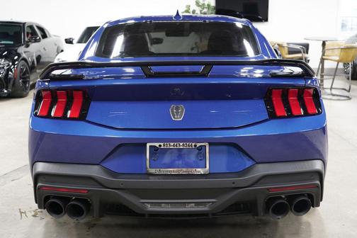 Atlas Blue Metallic 2024 Ford Mustang Dark Horse Fastback