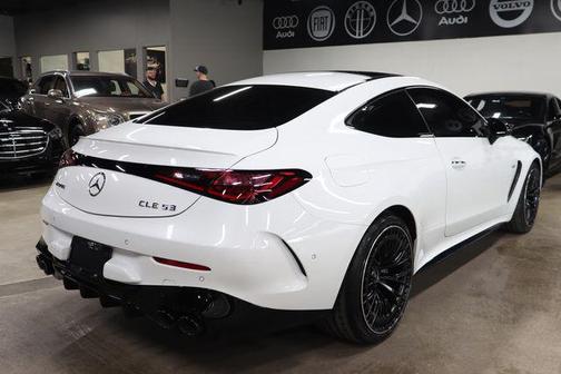 MANUFAKTUR Moonlight White Metallic 2024 Mercedes-Benz AMG CLE 53 4MATIC+