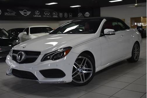 White 2016 Mercedes-Benz E-Class E 400