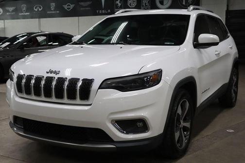 Bright White Clearcoat 2019 Jeep Cherokee Limited