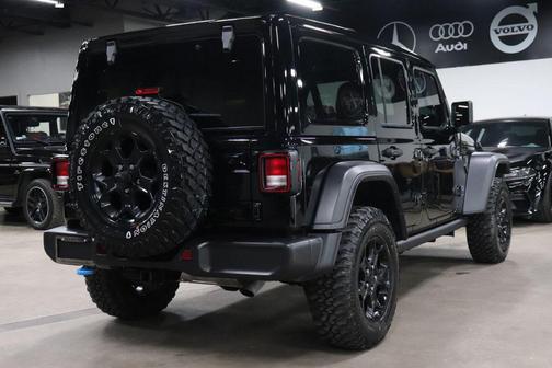Black Clearcoat 2023 Jeep Wrangler 4xe Willys