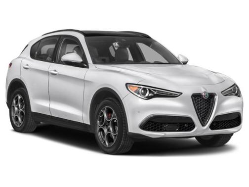 Vulcano Black Metallic 2023 Alfa Romeo Stelvio Sprint RWD