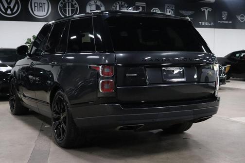 Black 2018 Land Rover Range Rover 5.0L Supercharged