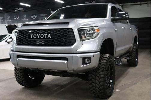 Silver Sky Metallic 2019 Toyota Tundra Platinum