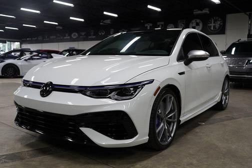 Pure White 2024 Volkswagen Golf R 2.0T Manual