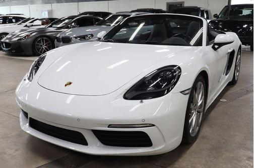White 2019 Porsche 718 Boxster BASE