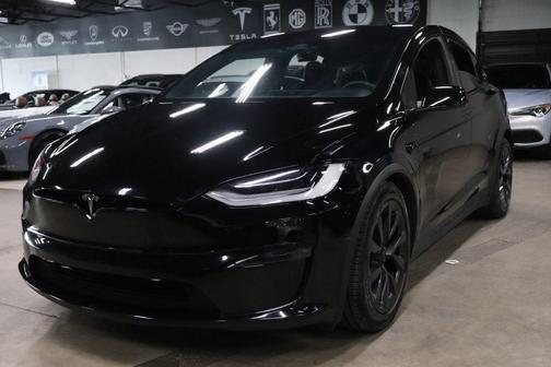 Solid Black 2023 Tesla Model X P100D