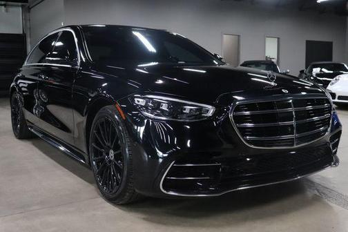 Black 2021 Mercedes-Benz S-Class 4MATIC