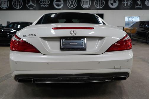 WHITE 2016 Mercedes-Benz SL 550 550