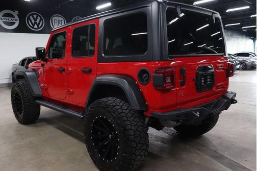 Firecracker Red Clearcoat 2018 Jeep Wrangler Unlimited Sport