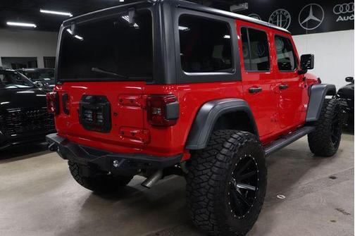 Firecracker Red Clearcoat 2018 Jeep Wrangler Unlimited Sport