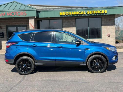 Blue 2017 Ford Escape Titanium