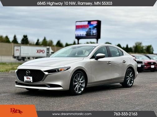 Silver 2022 Mazda Mazda3 AWD w/Preferred Package