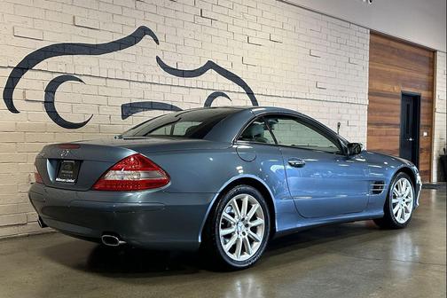 Blue 2007 Mercedes-Benz SL-Class SL 550