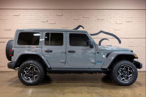 Sting-Gray Clearcoat 2023 Jeep Wrangler 4xe Rubicon