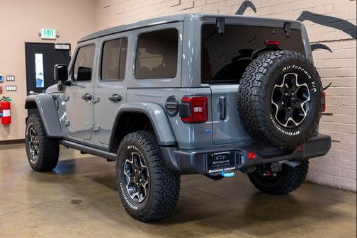 Sting-Gray Clearcoat 2023 Jeep Wrangler 4xe Rubicon