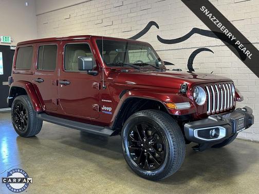 Snazzberry Pearlcoat 2021 Jeep Wrangler Unlimited 4xe Sahara