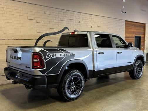Billet Silver Metallic Clearcoat 2025 RAM 1500 Rebel