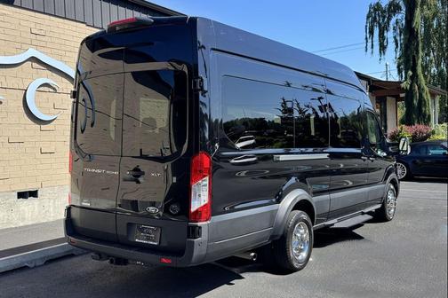 Agate Black Metallic 2025 Ford Transit-350 XLT