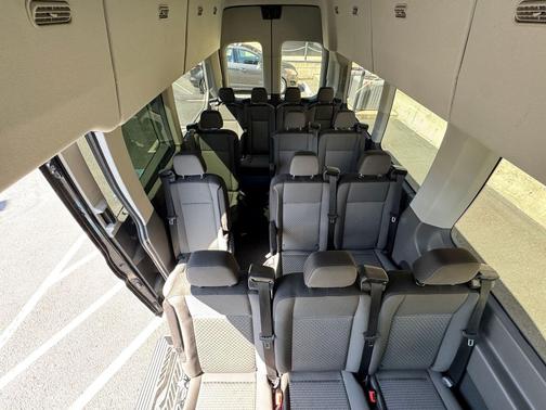 Agate Black Metallic 2025 Ford Transit-350 XLT