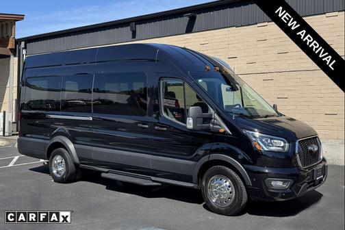 Agate Black Metallic 2025 Ford Transit-350 XLT