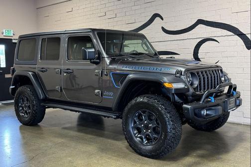 Granite Crystal Metallic Clearcoat 2023 Jeep Wrangler 4xe Rubicon 20th Anniversary