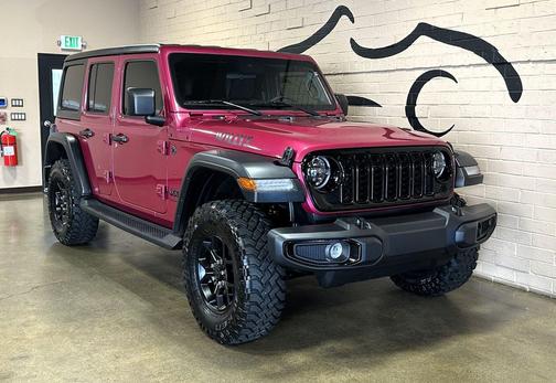 Limited Edition Tuscadero Pearlcoat 2024 Jeep Wrangler Willys