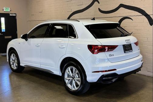 White 2022 Audi Q3 45 S line Premium Plus