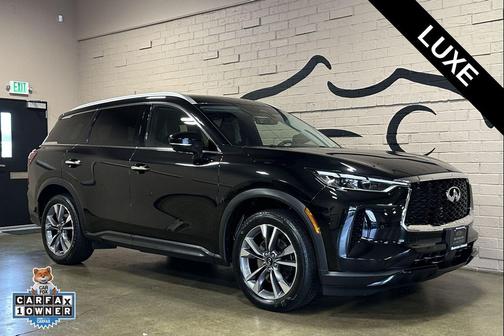 Mineral Black 2024 INFINITI QX60 Luxe