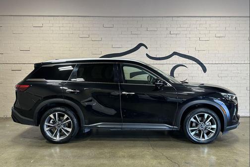 Mineral Black 2024 INFINITI QX60 Luxe