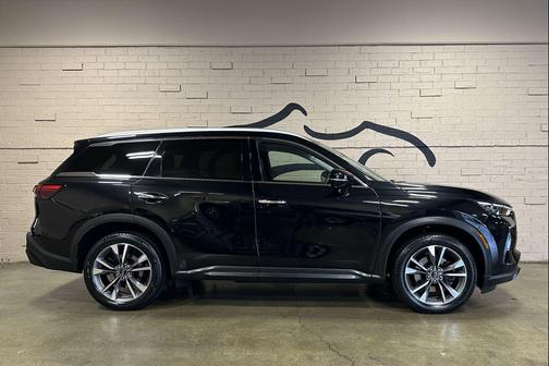 Mineral Black 2024 INFINITI QX60 Luxe