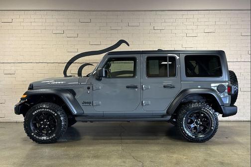 Sting-Gray Clearcoat 2021 Jeep Wrangler Willys