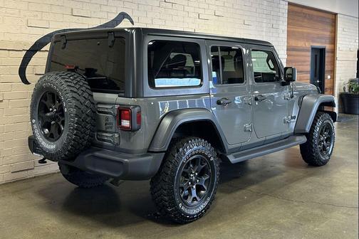 Sting-Gray Clearcoat 2021 Jeep Wrangler Willys