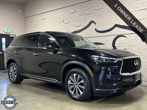 Mineral Black 2023 INFINITI QX60 Pure