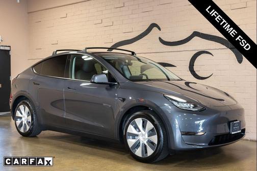 Midnight Silver Metallic 2022 Tesla Model Y Long Range Dual Motor All-Wheel Drive