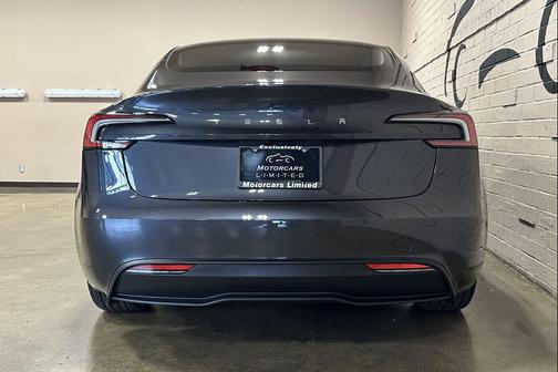 Black 2025 Tesla Model 3 Long Range