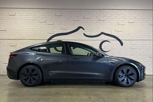 Black 2025 Tesla Model 3 Long Range