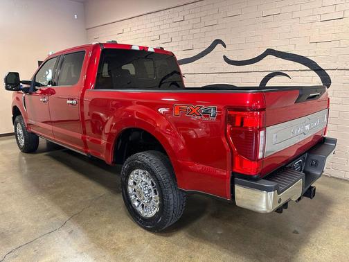 Red 2021 Ford F-350 King Ranch