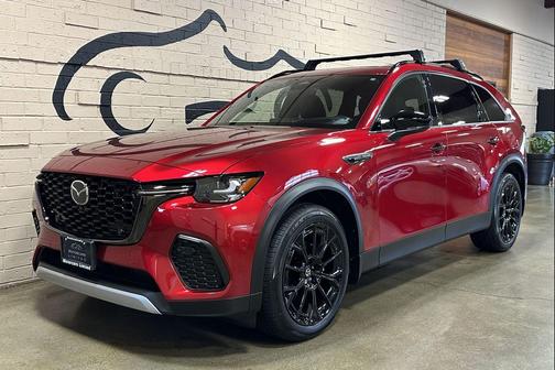 Soul Red Crystal Metallic 2025 Mazda CX-70 3.3 Turbo Premium Plus Package