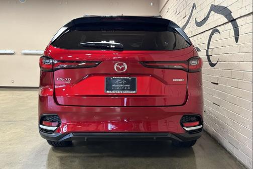 Soul Red Crystal Metallic 2025 Mazda CX-70 3.3 Turbo Premium Plus Package