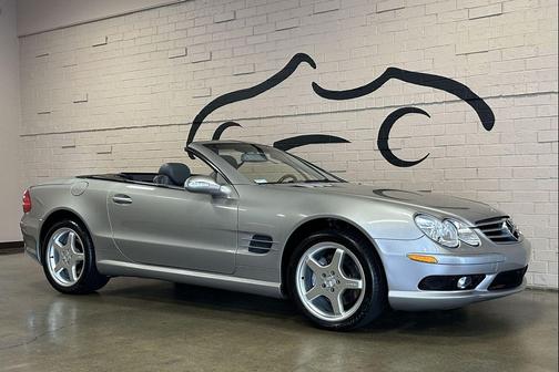 Silver 2003 Mercedes-Benz SL-Class SL 500