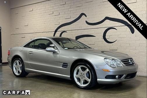 Silver 2003 Mercedes-Benz SL-Class SL 500