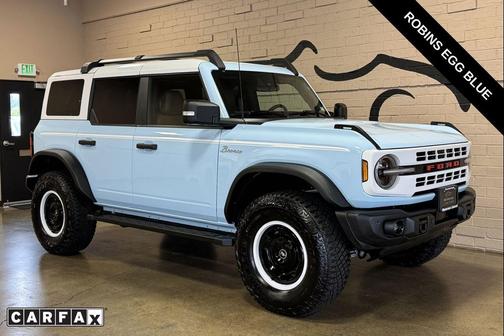 Robins Egg Blue 2023 Ford Bronco Heritage Limited Edition