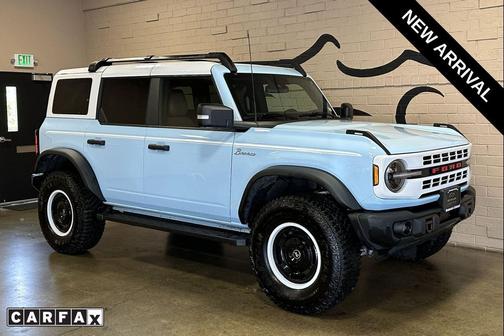 Robins Egg Blue 2023 Ford Bronco Heritage Limited Edition