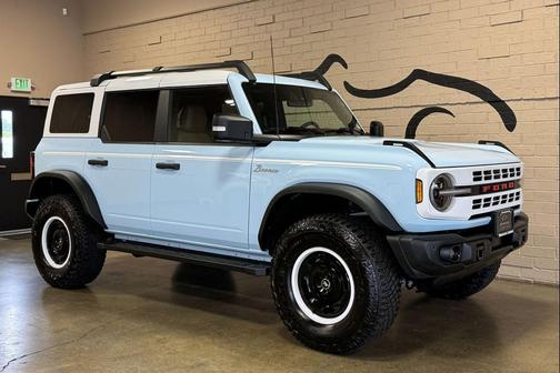 Robins Egg Blue 2023 Ford Bronco Heritage Limited Edition